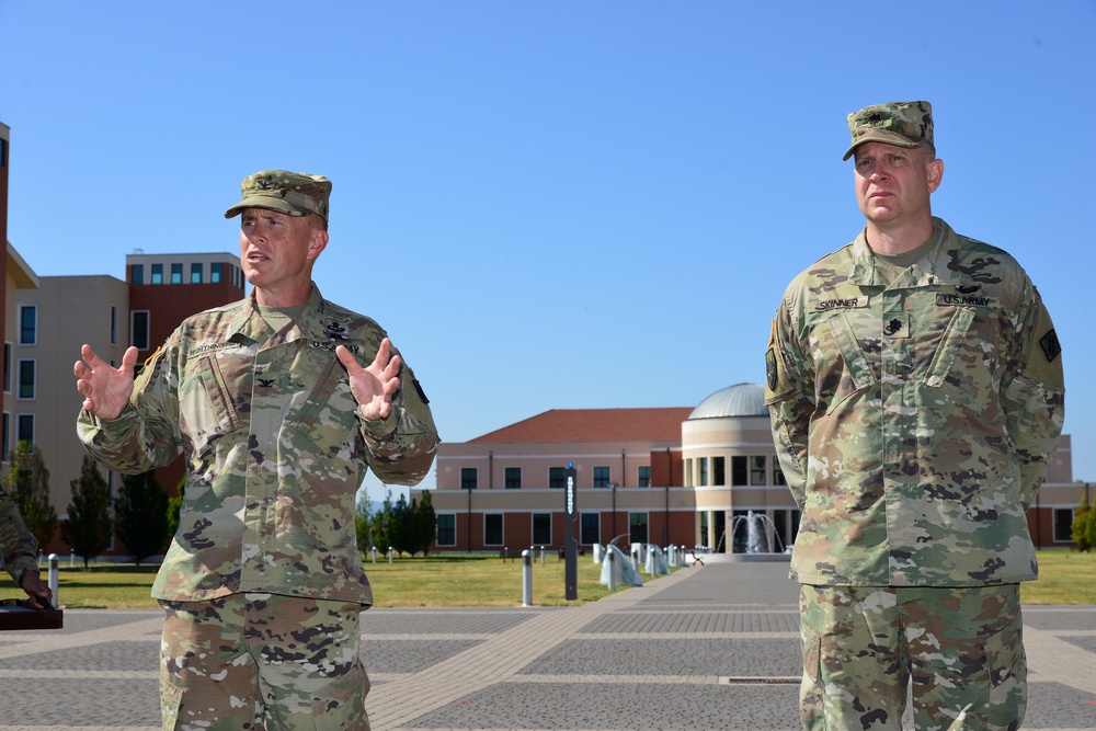 509th Signal Battalion, Change of Command Ceremony