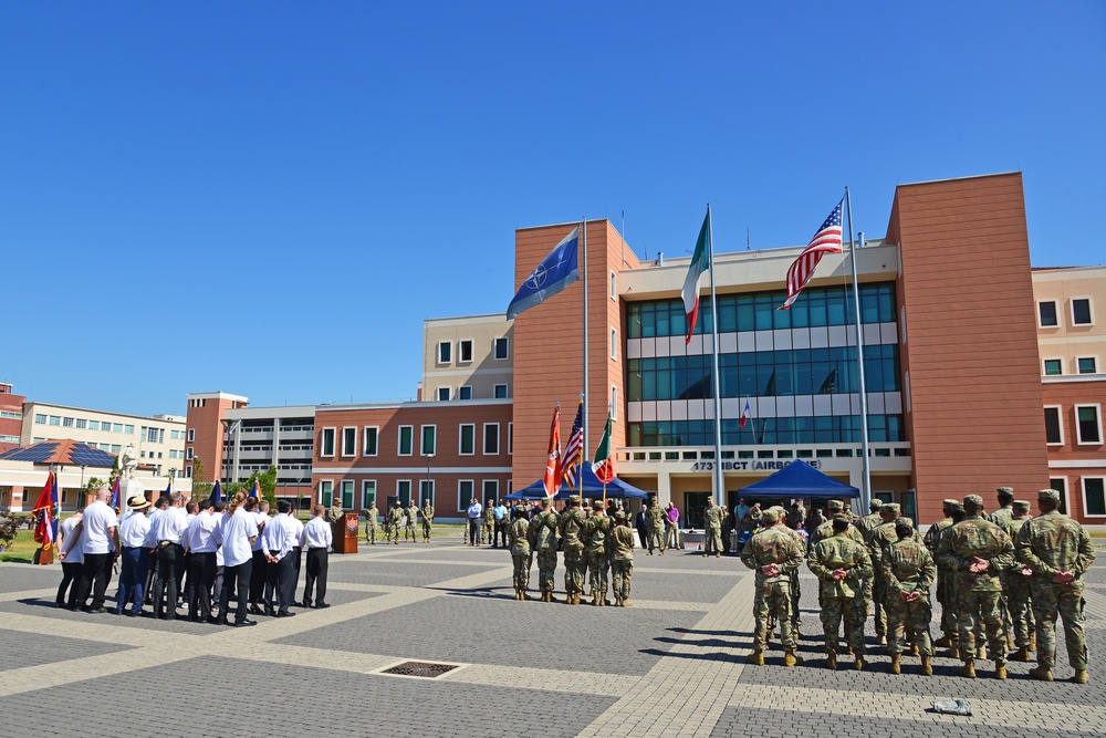 509th Signal Battalion, Change of Command Ceremony