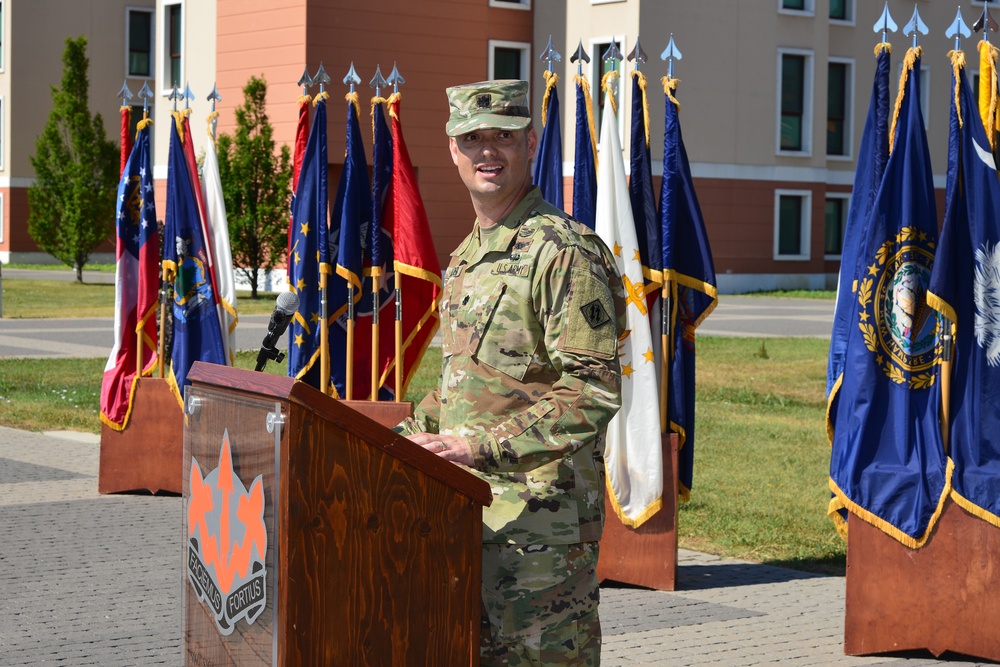 509th Signal Battalion, Change of Command Ceremony