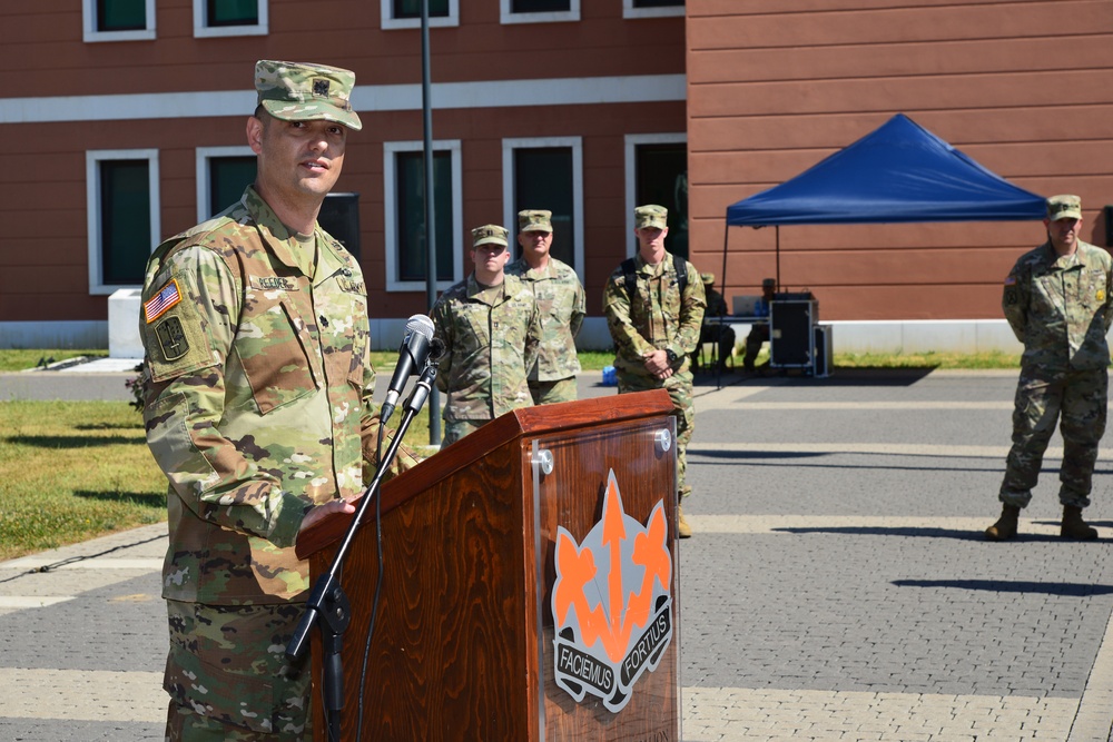 509th Signal Battalion, Change of Command Ceremony