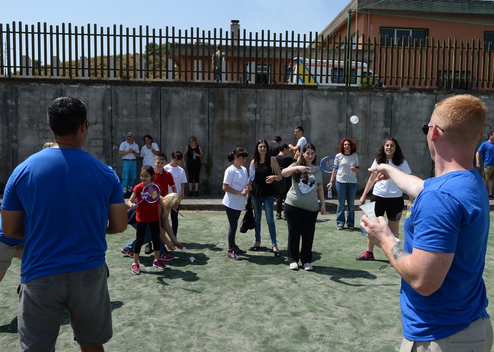 324th Expeditionary Reconnaissance Squadron hosts Special Olympics event in Italy