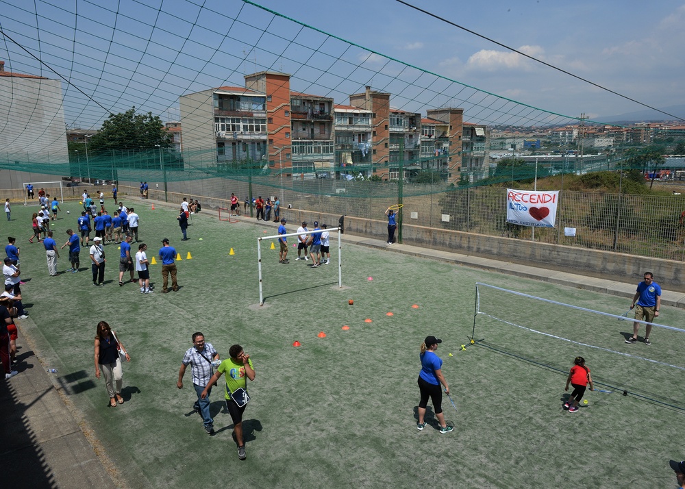 324th Expeditionary Reconnaissance Squadron hosts Special Olympics event in Italy