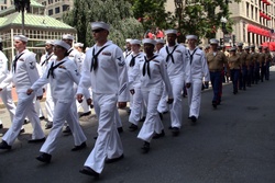Marines, Sailors march streets of Boston during Sail Boston 2017 [Image 5 of 9]