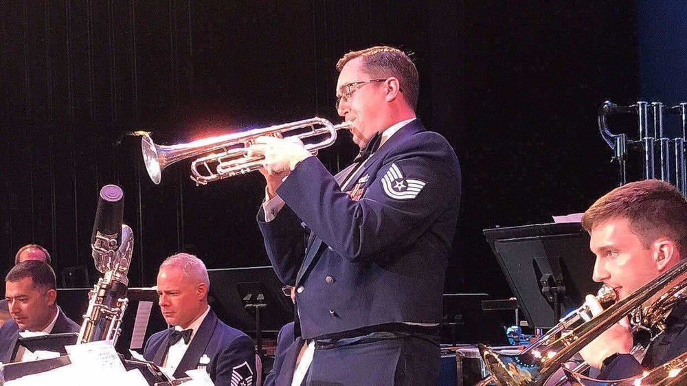 TSgt Thoms Salyers Plays Inspiring Solo With BOTGW