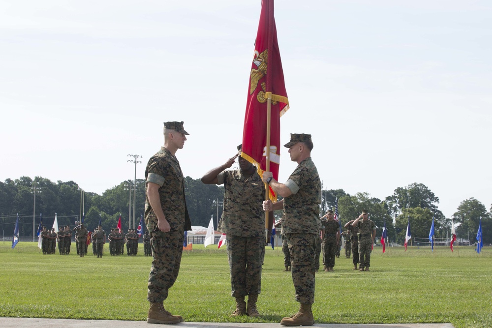 Headquarters and Support Battalion MCIEAST Change of Command