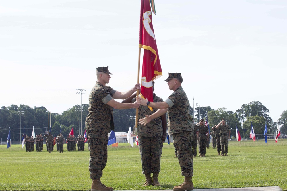 Headquarters and Support Battalion MCIEAST Change of Command