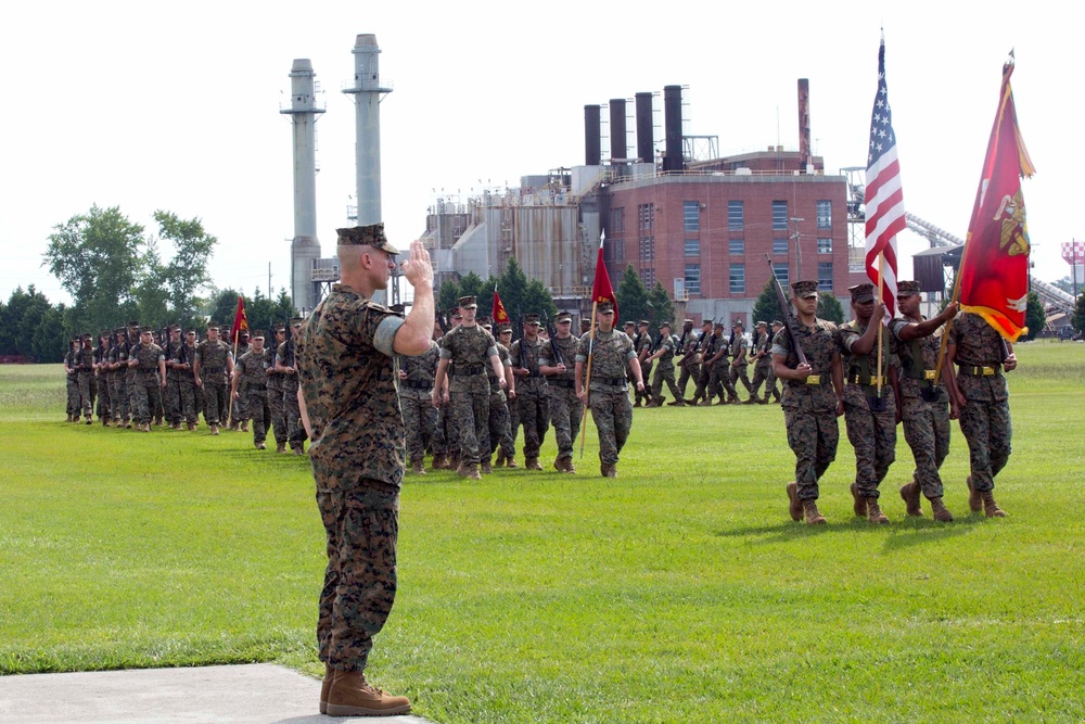 Headquarters and Support Battalion MCIEAST Change of Command