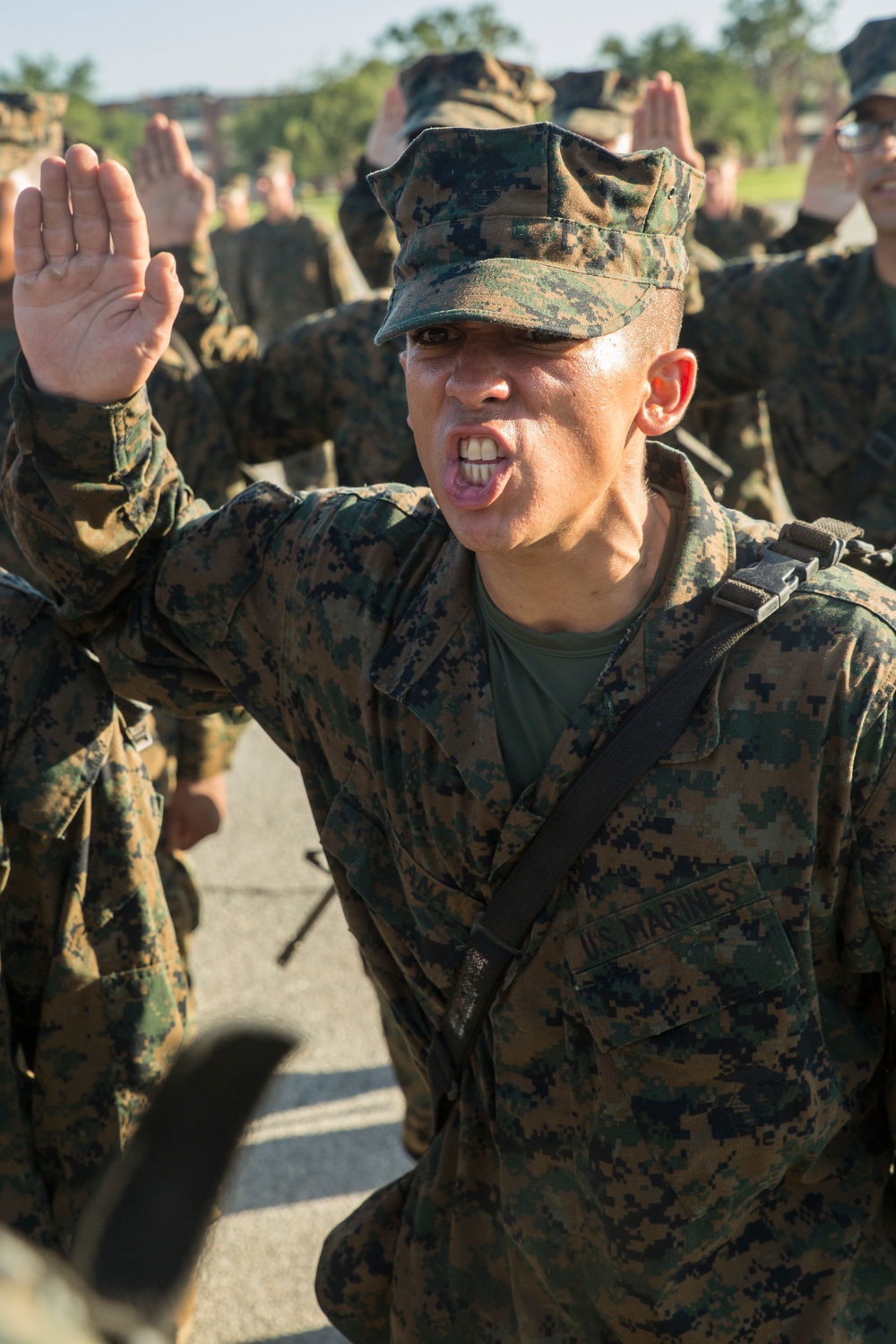 Recruits conquer Crucible, earn title Marine on Parris Island