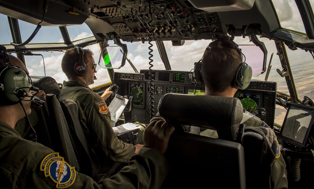 40th Airlift Squadron C-130J Hercules Flight