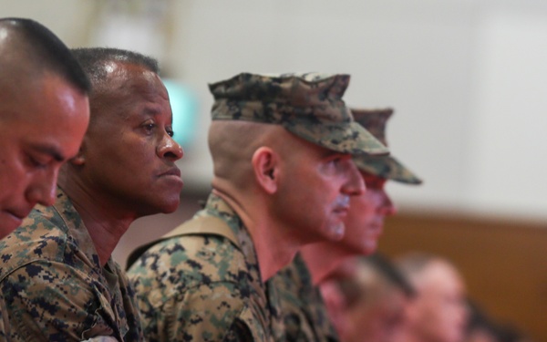 Headquarters Battalion Post and Relief Ceremony for Col. Malkasian