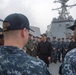 Vice Adm. Joseph Aucoin Visits Dewey