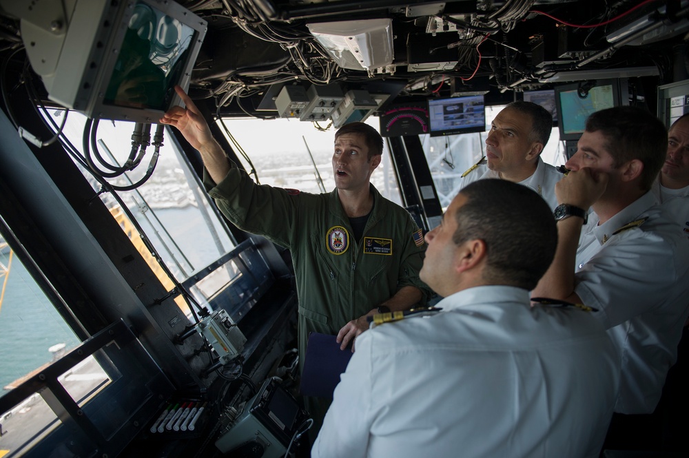 Israeli Navy Visits USS America