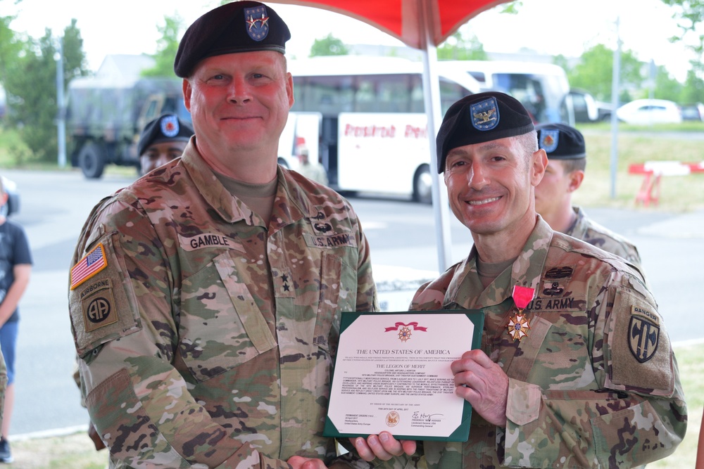 18th Military Police Brigade Change of Command