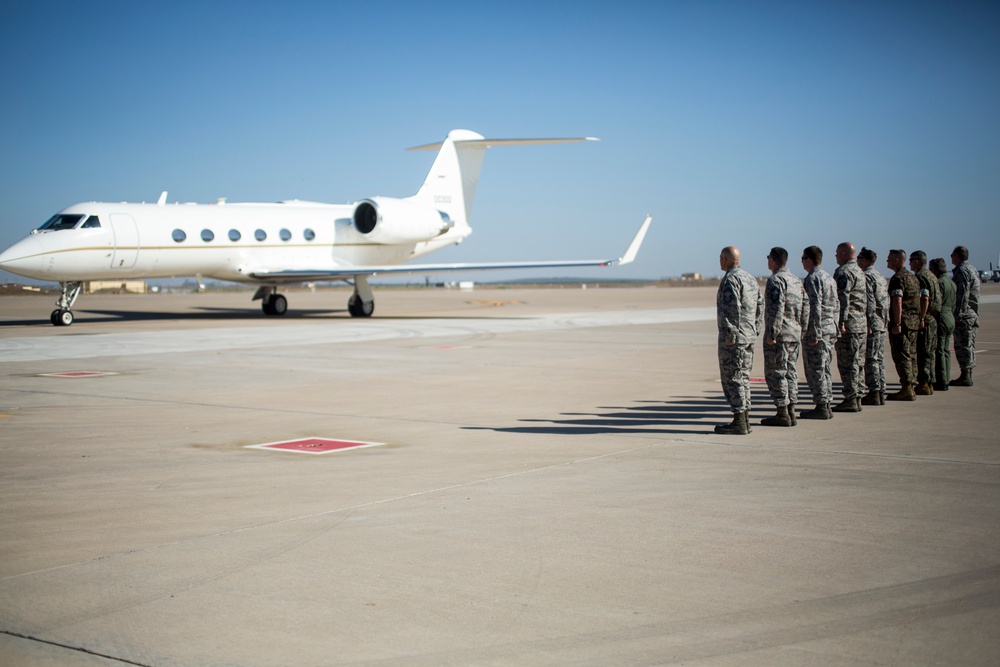 Staff of the Office of the Secretary of Defense Visits Morón Air Base