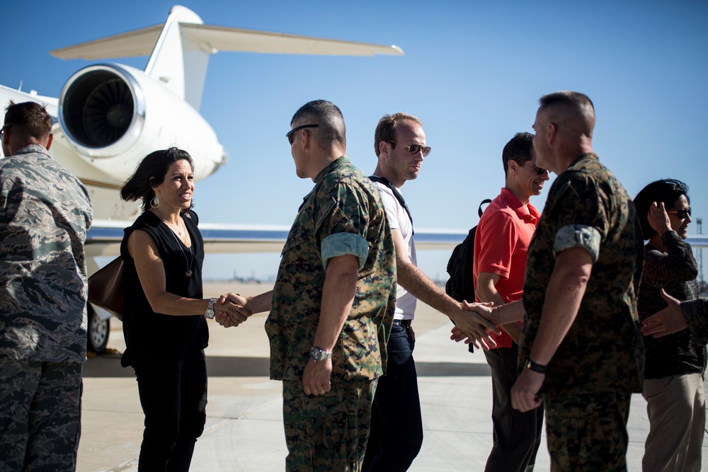 Staff of the Office of the Secretary of Defense Visits Morón Air Base