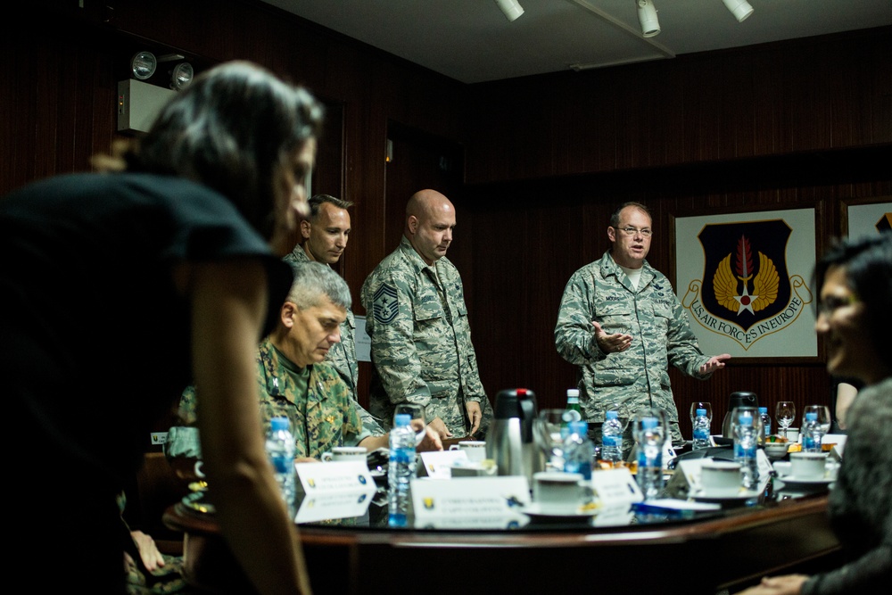 Staff of the Office of the Secretary of Defense Visits Morón Air Base