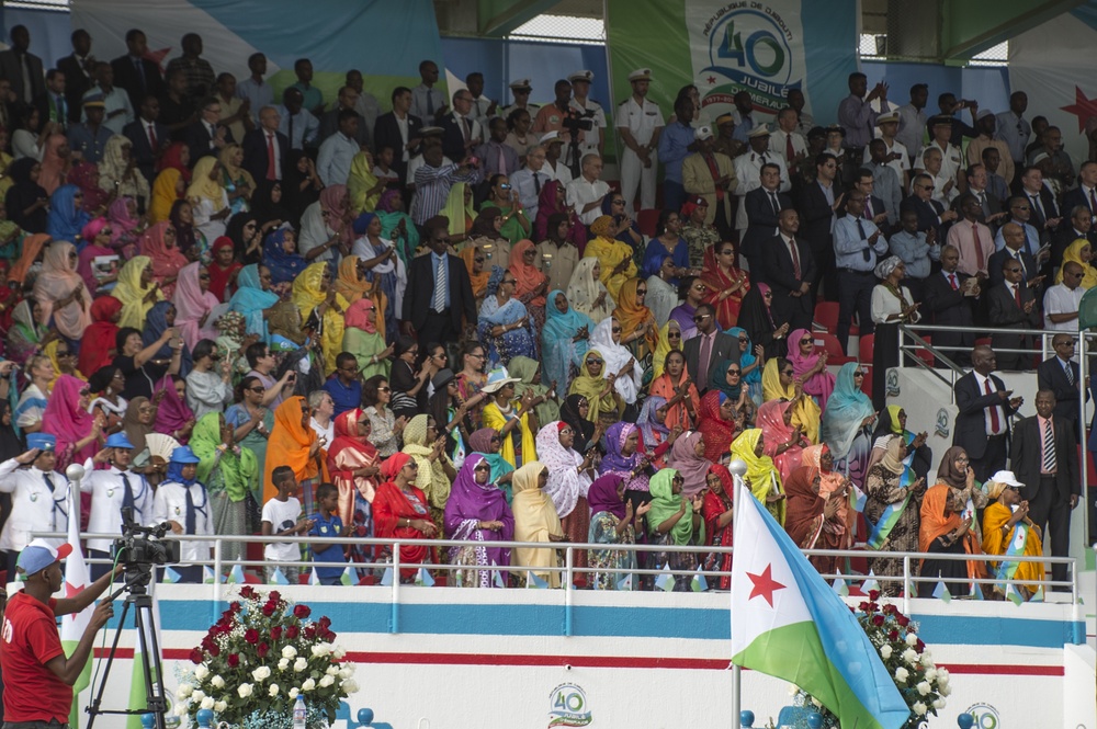 CJTF-HOA joins 40th Djiboutian Independence Day Parade