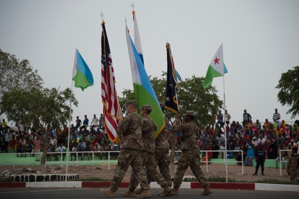 CJTF-HOA joins 40th Djiboutian Independence Day Parade