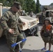 MFEA Marines hold static display in Jelgava, Latvia