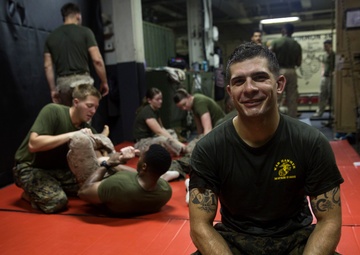 Faces of the MEU, Sgt. Loychik, MCMAP instructor