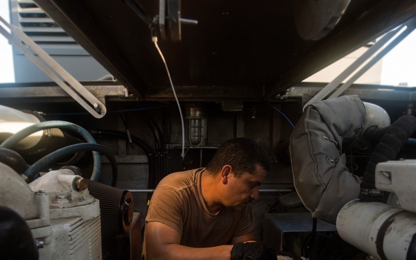 USS Bataan Departs UAE