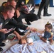 Demonstration team visits children in Colombia