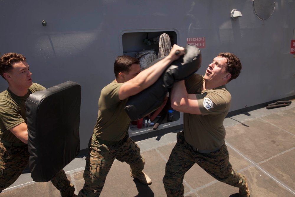 LAR Marines conduct O.C. course