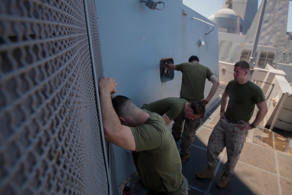 LAR Marines conduct O.C. course