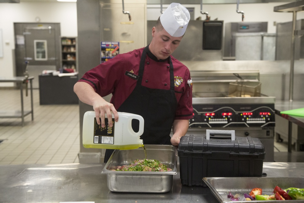 Cooks try their skills in Chef of the Quarter