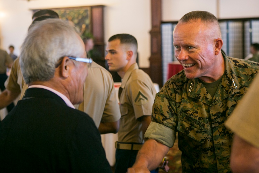 MCIPAC Change of Command Reception