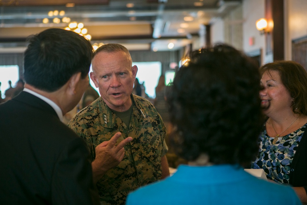 MCIPAC Change of Command Reception