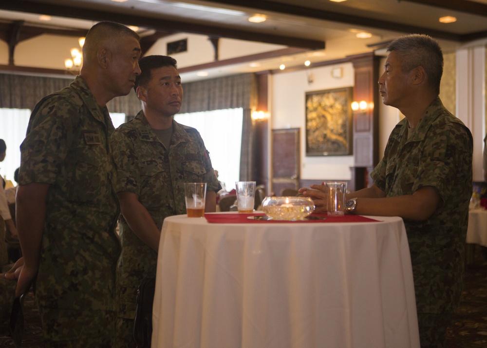 Change of Command Reception