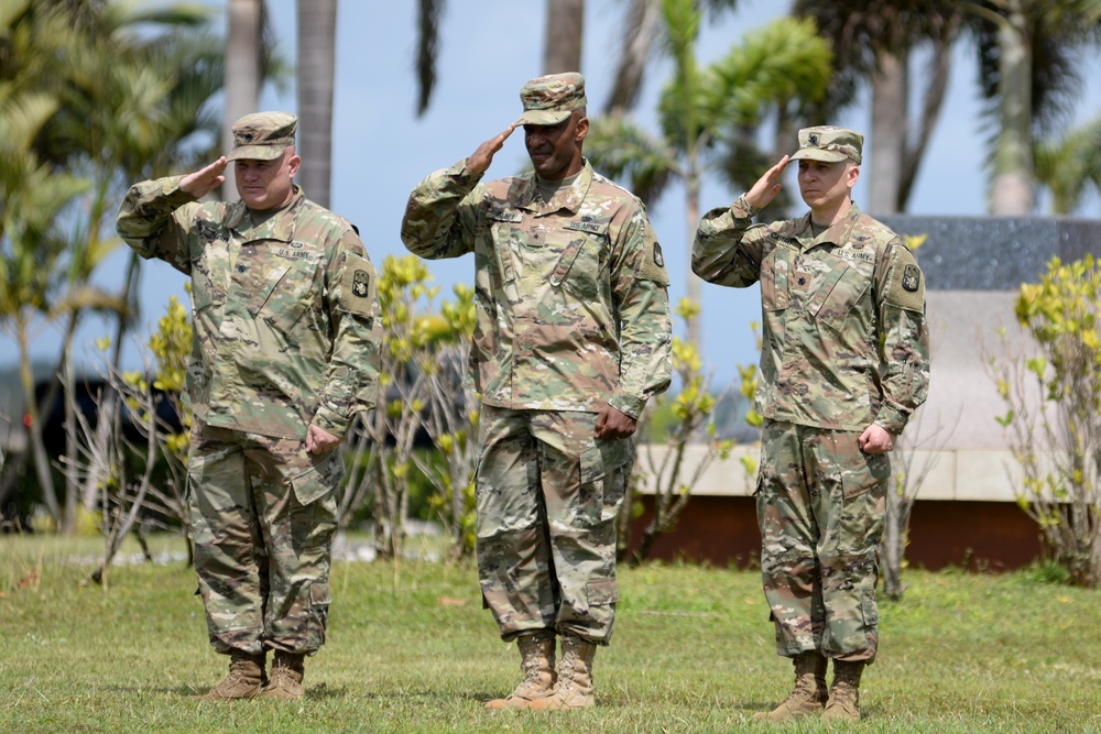 Task Force Talon Change of Command