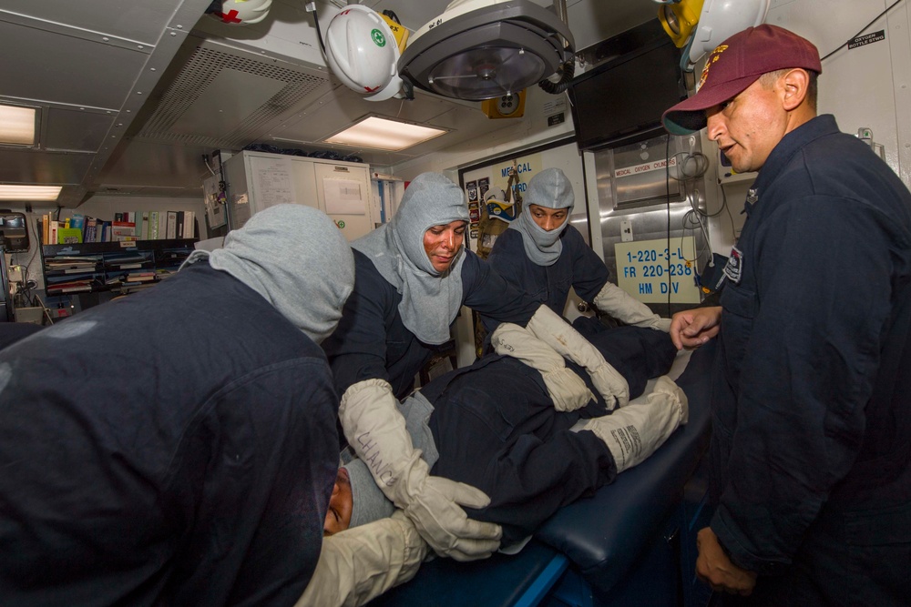 stretcher bearer training