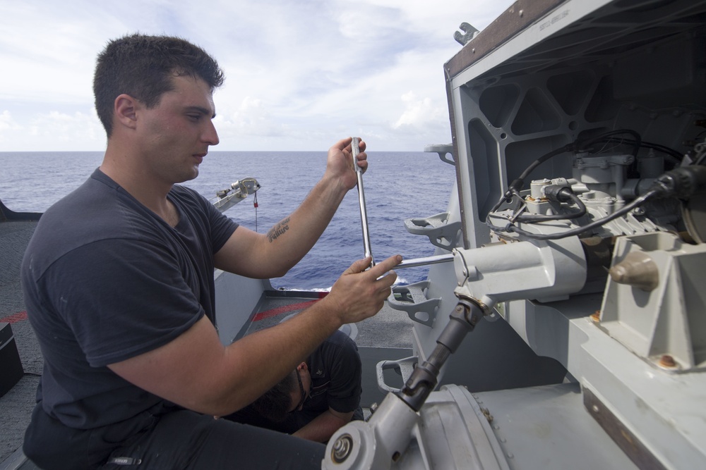 maintenance on CIWS