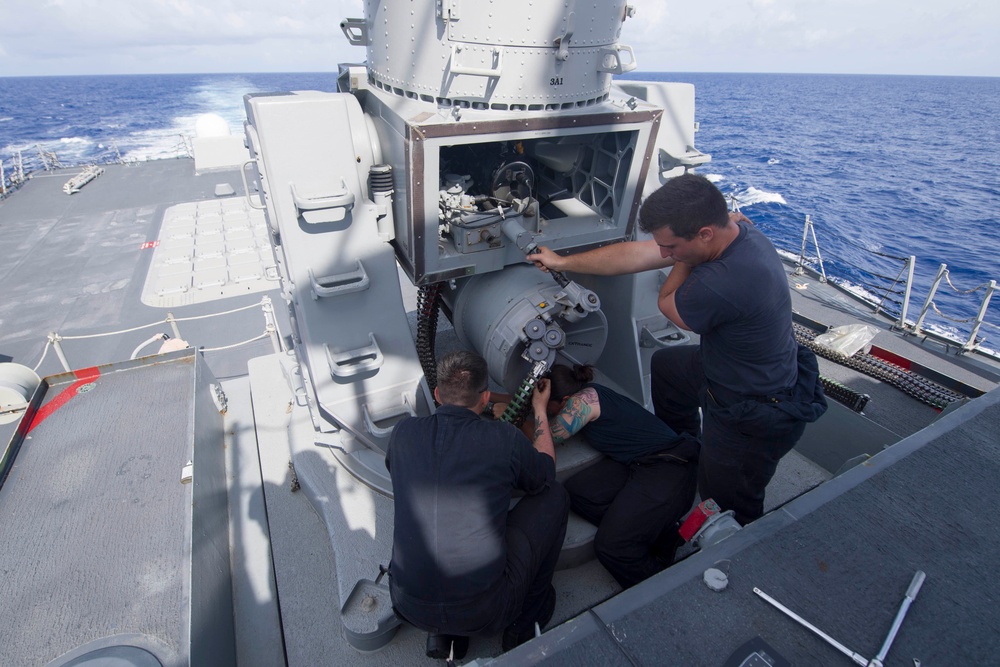 maintenance on CIWS