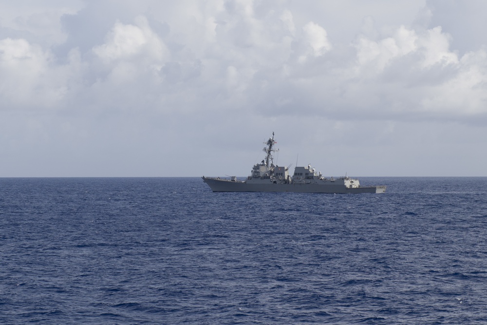 Transiting waters off Guam