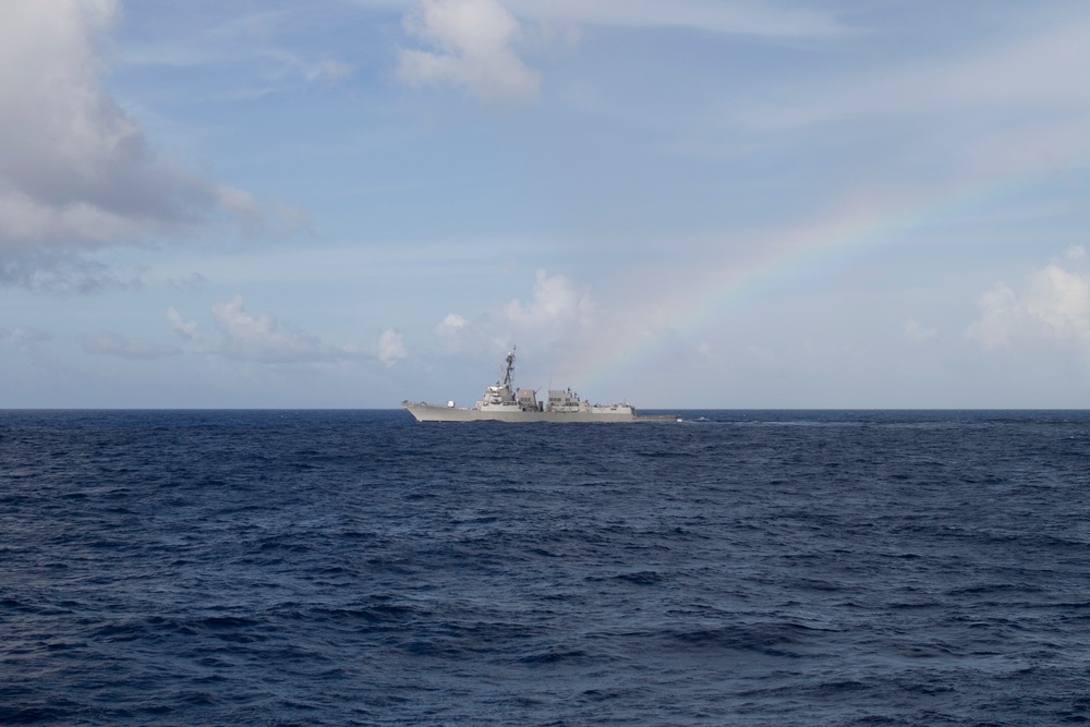 Transiting waters off Guam