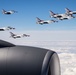 121st Air Refueling Wing refuels Thunderbirds