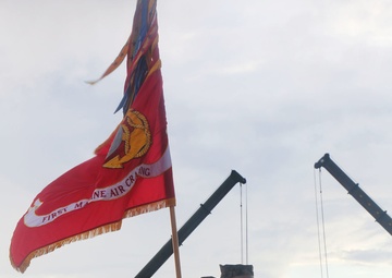 1st MAW bids farewell to Sanborn, welcomes Weidley