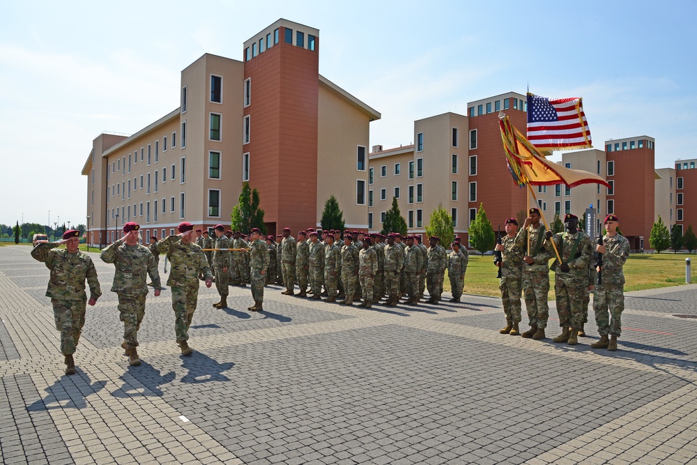 173rd Brigade Support Battalion, 173rd Airborne Brigade Change of Command Ceremony