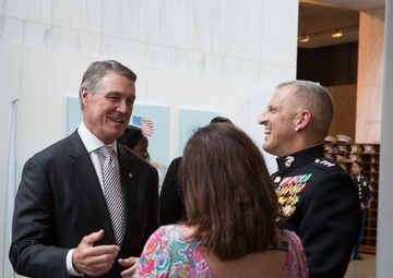 Marine Barracks Washinghton Sunset Parade June 27, 2017