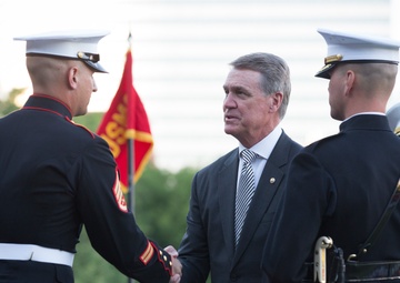 Marine Barracks Washinghton Sunset Parade June 27, 2017