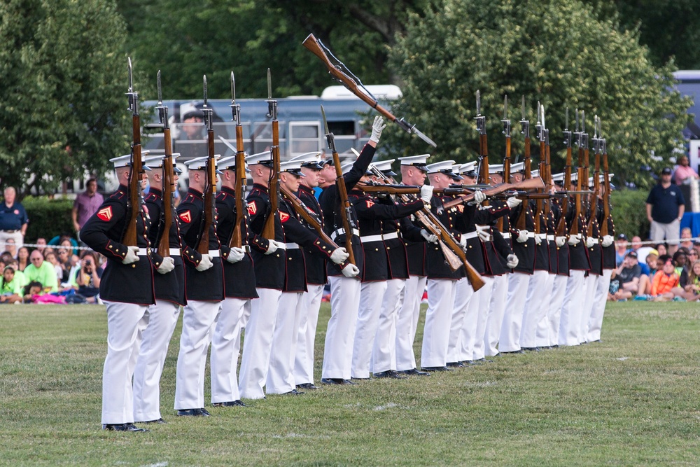 Marine Barracks Washinghton Sunset Parade June 27, 2017