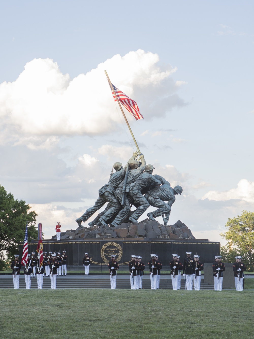 Marine Barracks Washinghton Sunset Parade June 27, 2017