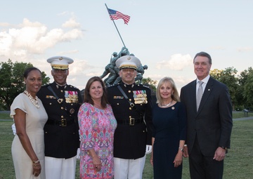 Marine Barracks Washinghton Sunset Parade June 27, 2017