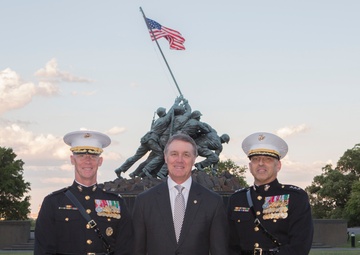 Marine Barracks Washinghton Sunset Parade June 27, 2017