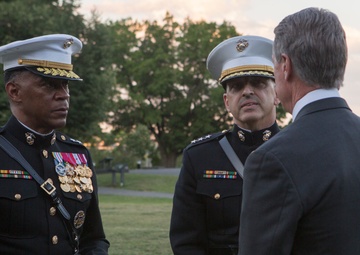 Marine Barracks Washinghton Sunset Parade June 27, 2017