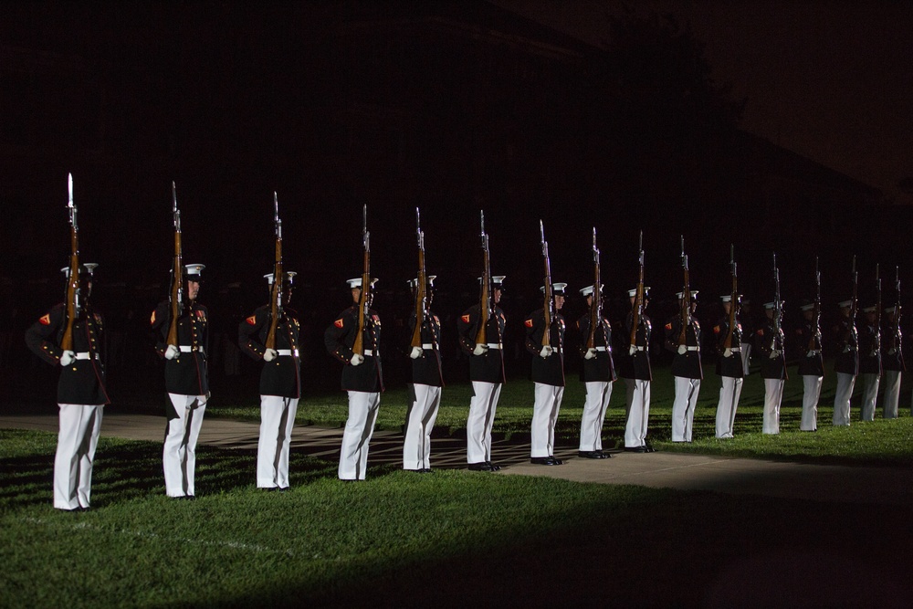 Marine Barracks Washington Evening Parade June 23, 2017