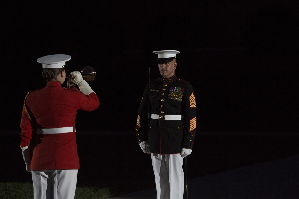 Marine Barracks Washington Evening Parade June 23, 2017